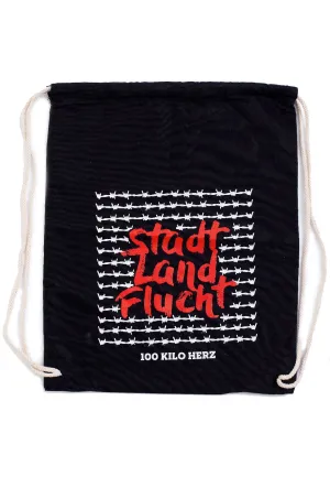 100 Kilo Herz - Stadt Land Flucht Drawstring - Backpack