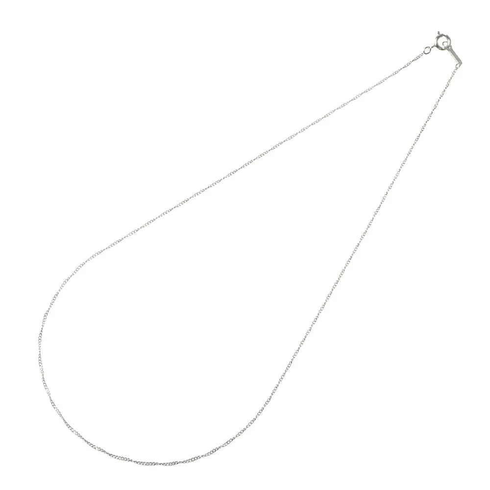 925 Sterling Silver Twist Chain  Necklace