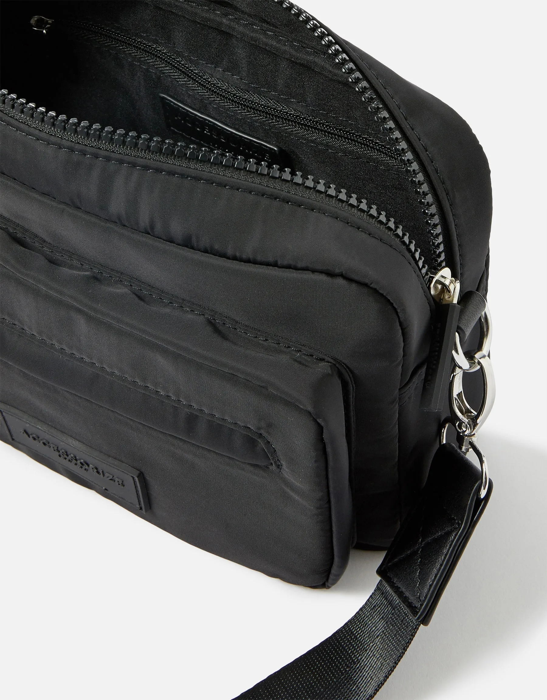 Accessorize London women's Black Cali Sling bag