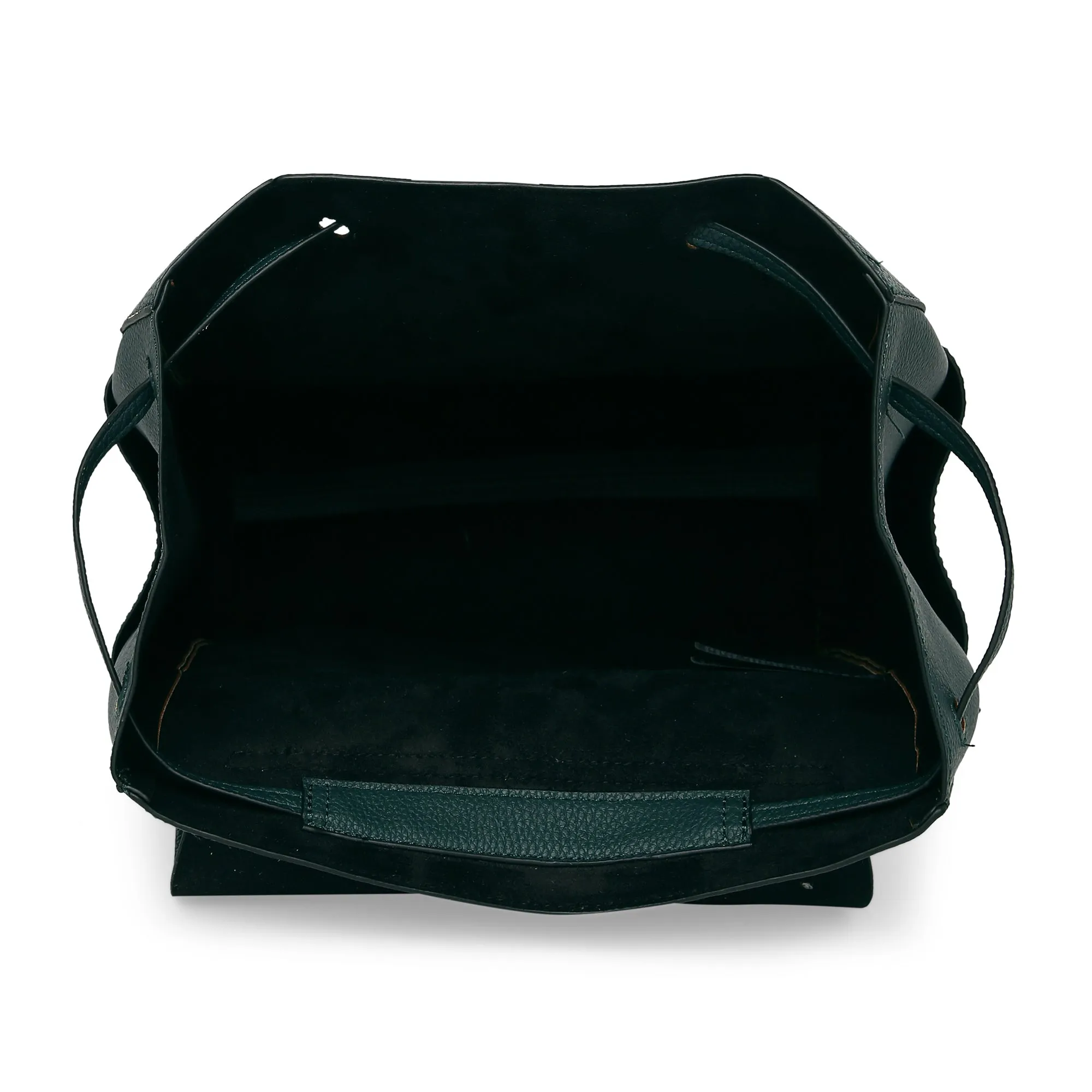Accessorize London Women's Faux Leather Teal Nikki Backpack