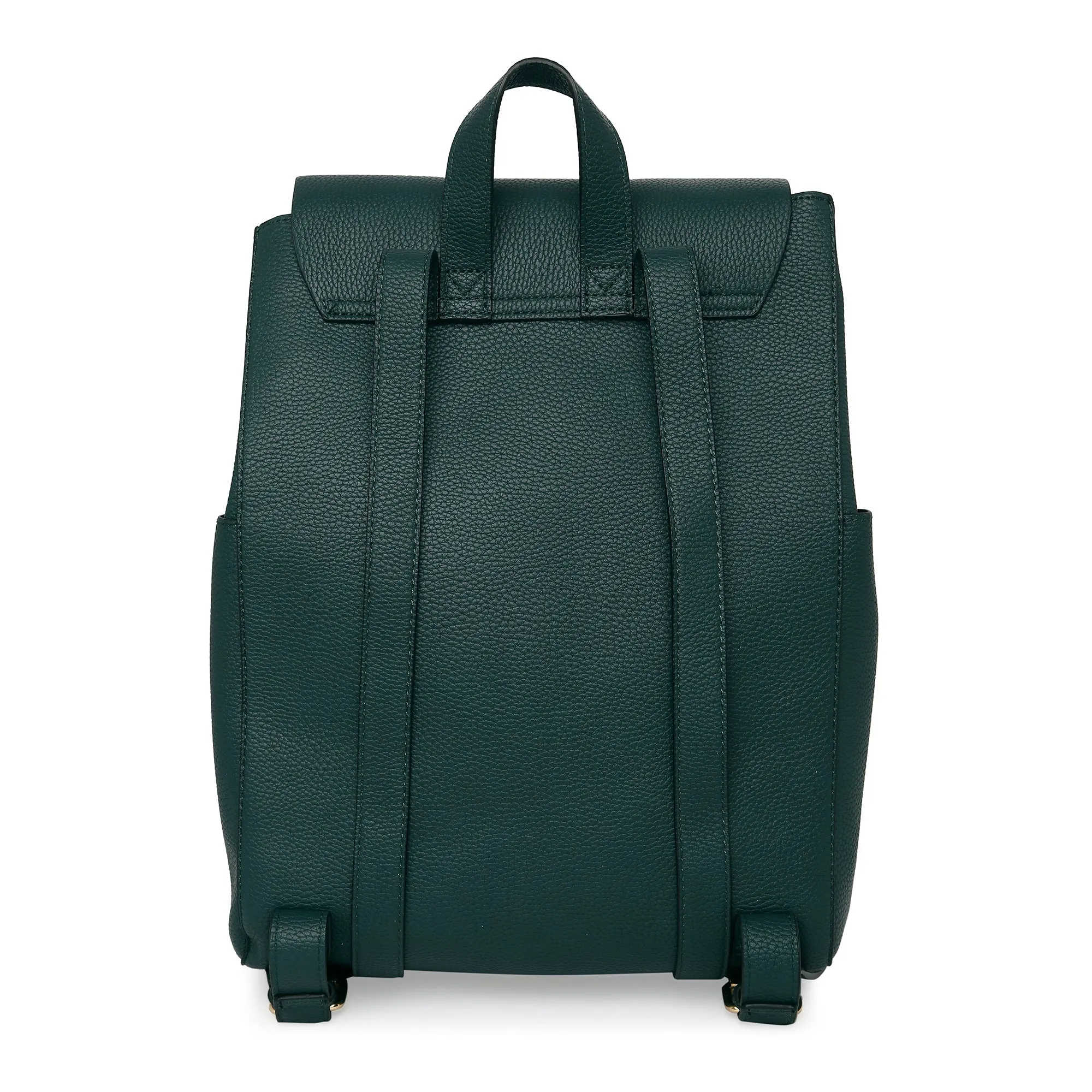Accessorize London Women's Faux Leather Teal Nikki Backpack