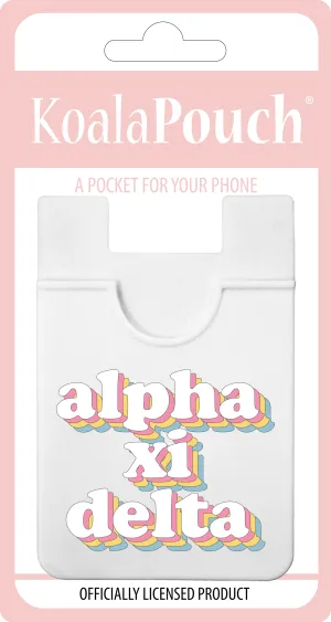 Alpha Xi Delta Retro Koala Pouch