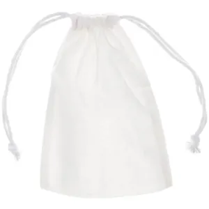 BAGS FABRIC WHITE 5CT