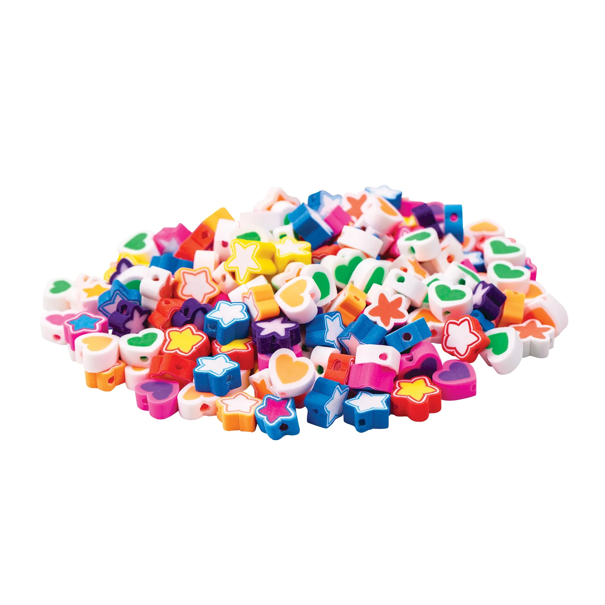 Beads Hearts and Stars Mix 100g