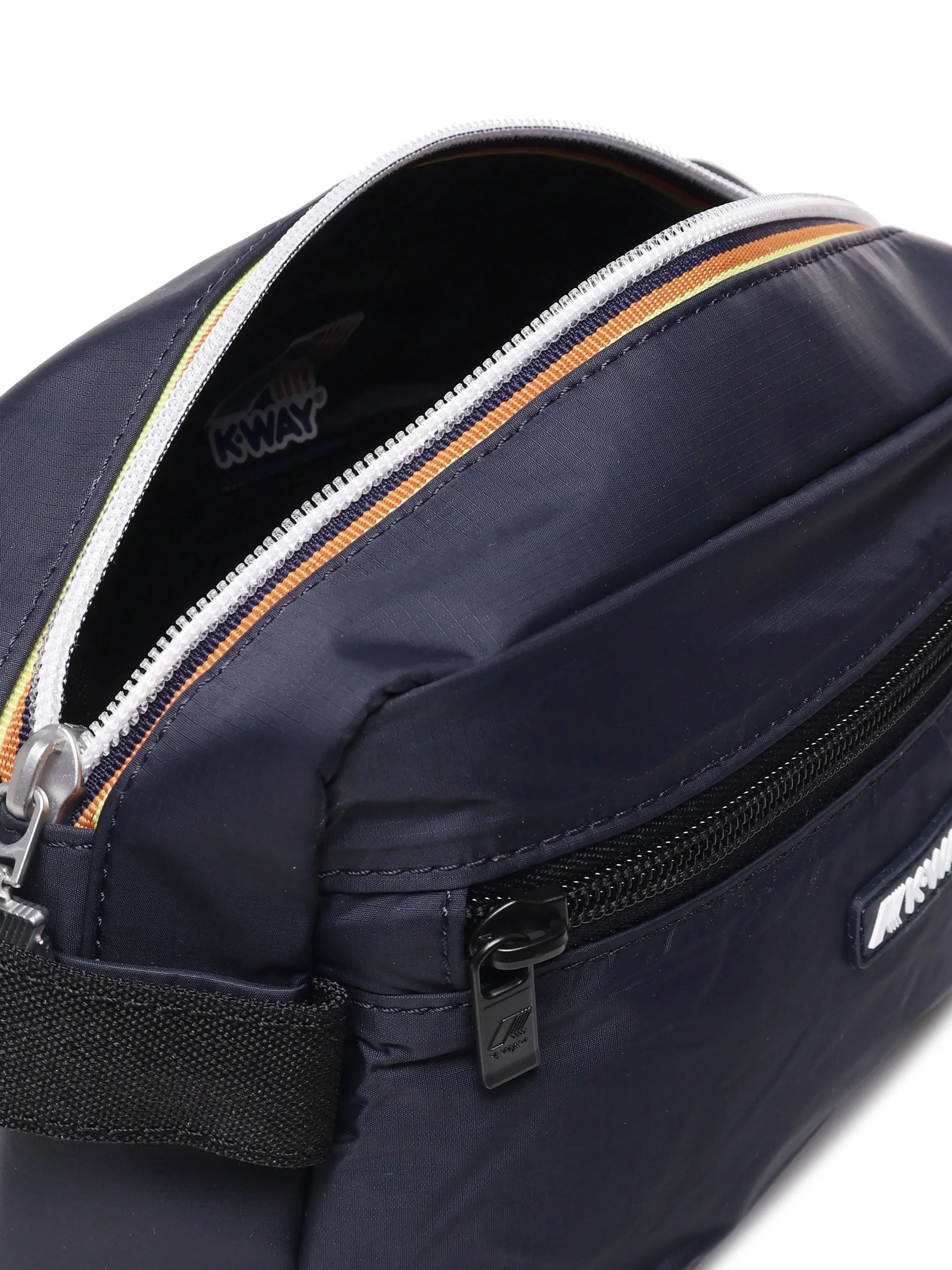 Blue Demu Clutch Bag with Strap