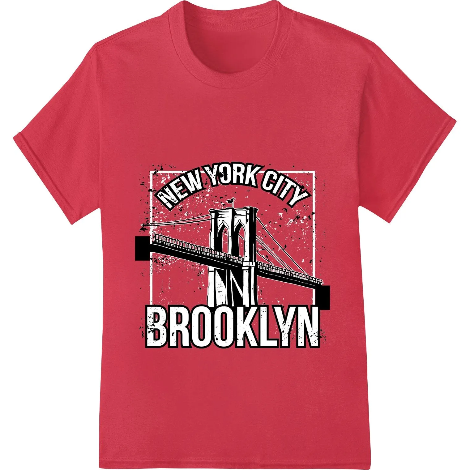 Bold Brooklyn Bridge New York City Skyline Urban Edge