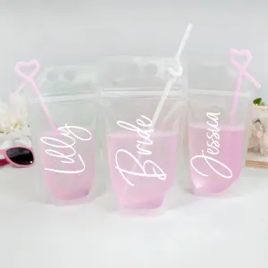 Bridesmaid Beverage Pouches