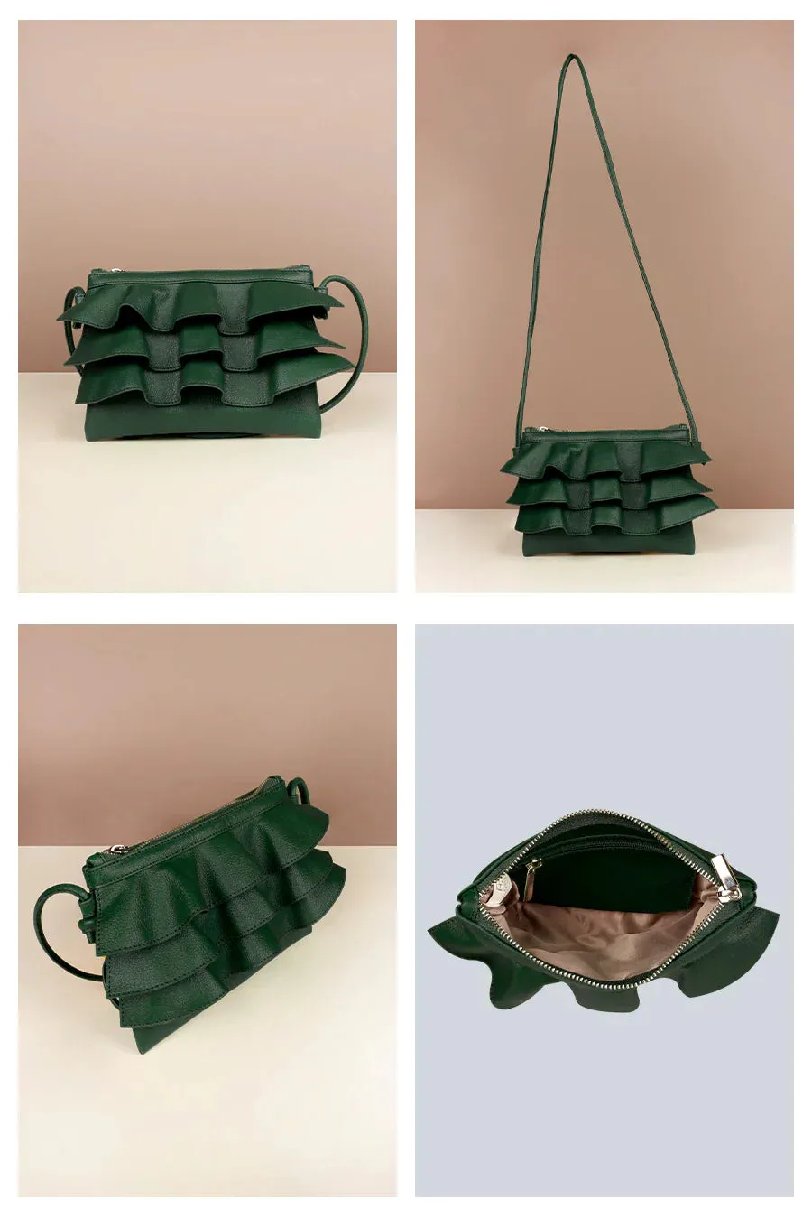 Bruffle Small Vegan Leather Crossbody