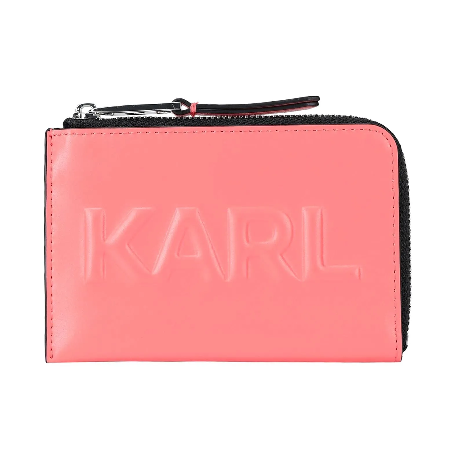Cardholder Karl Lagerfeld K/karl Seven Emboss Zip, pink