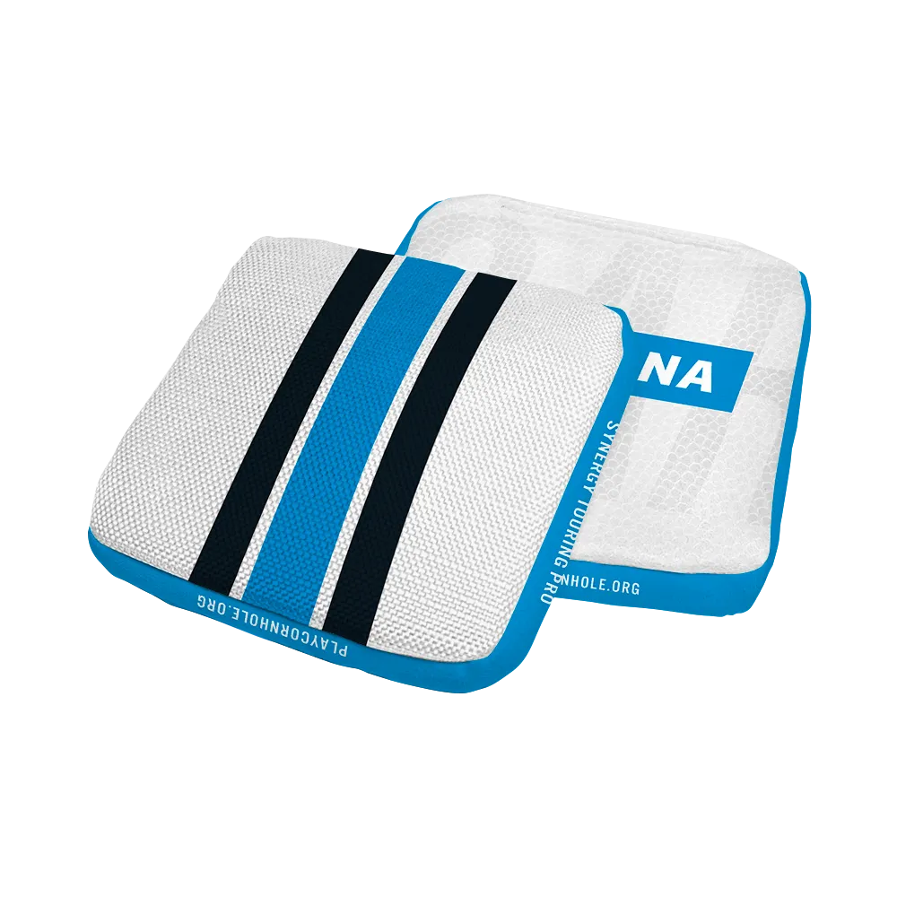 Carolina Football Gameday Stripes Synergy Edge Cornhole Bags
