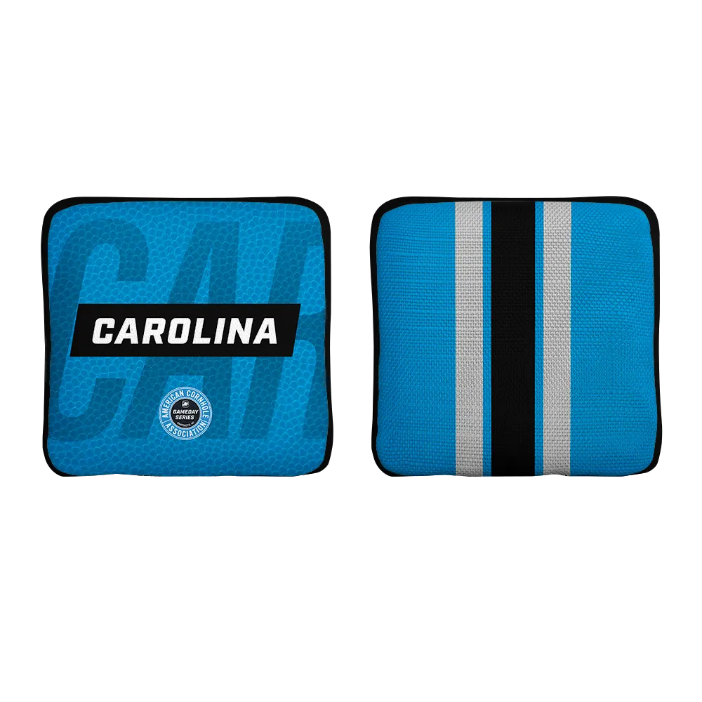 Carolina Football Gameday Stripes Synergy Edge Cornhole Bags