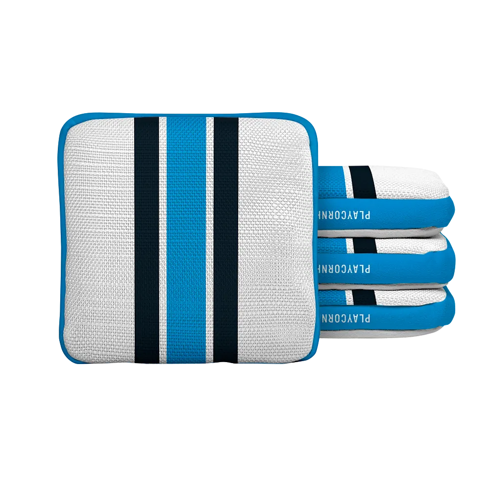 Carolina Football Gameday Stripes Synergy Edge Cornhole Bags