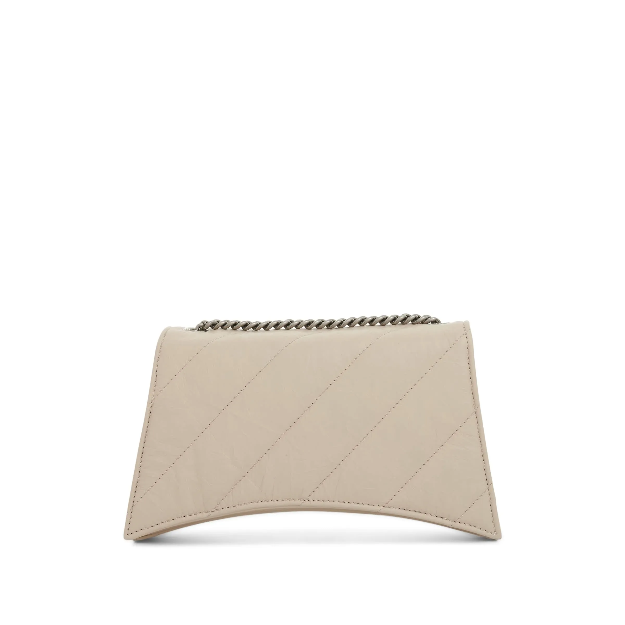 Crush XS Chain Quilted Bag in Sand Beige