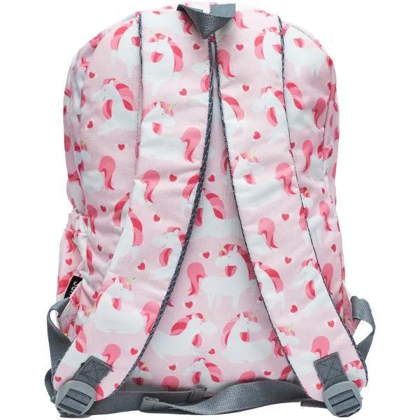 Cubs Cute Pink Unicorn Big And Basic Backpack