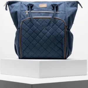 Denim Upper Handle Back Pack