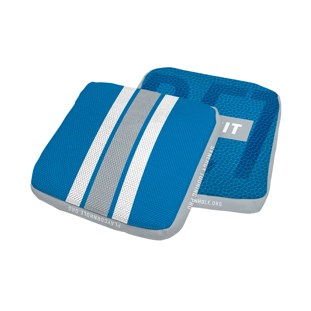 Detroit Football Gameday Stripes Synergy Edge Cornhole Bags