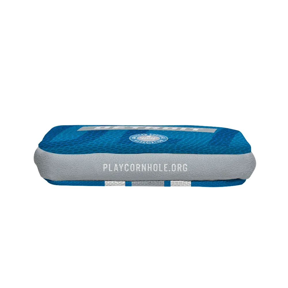 Detroit Football Gameday Stripes Synergy Edge Cornhole Bags