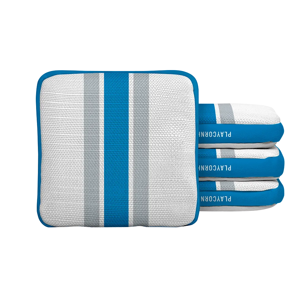 Detroit Football Gameday Stripes Synergy Edge Cornhole Bags