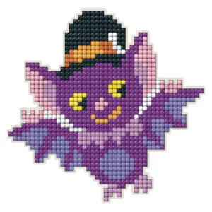 DIY Collection D'Art Bat Halloween Kids Beginner Diamond Facet Art Magnet Kit