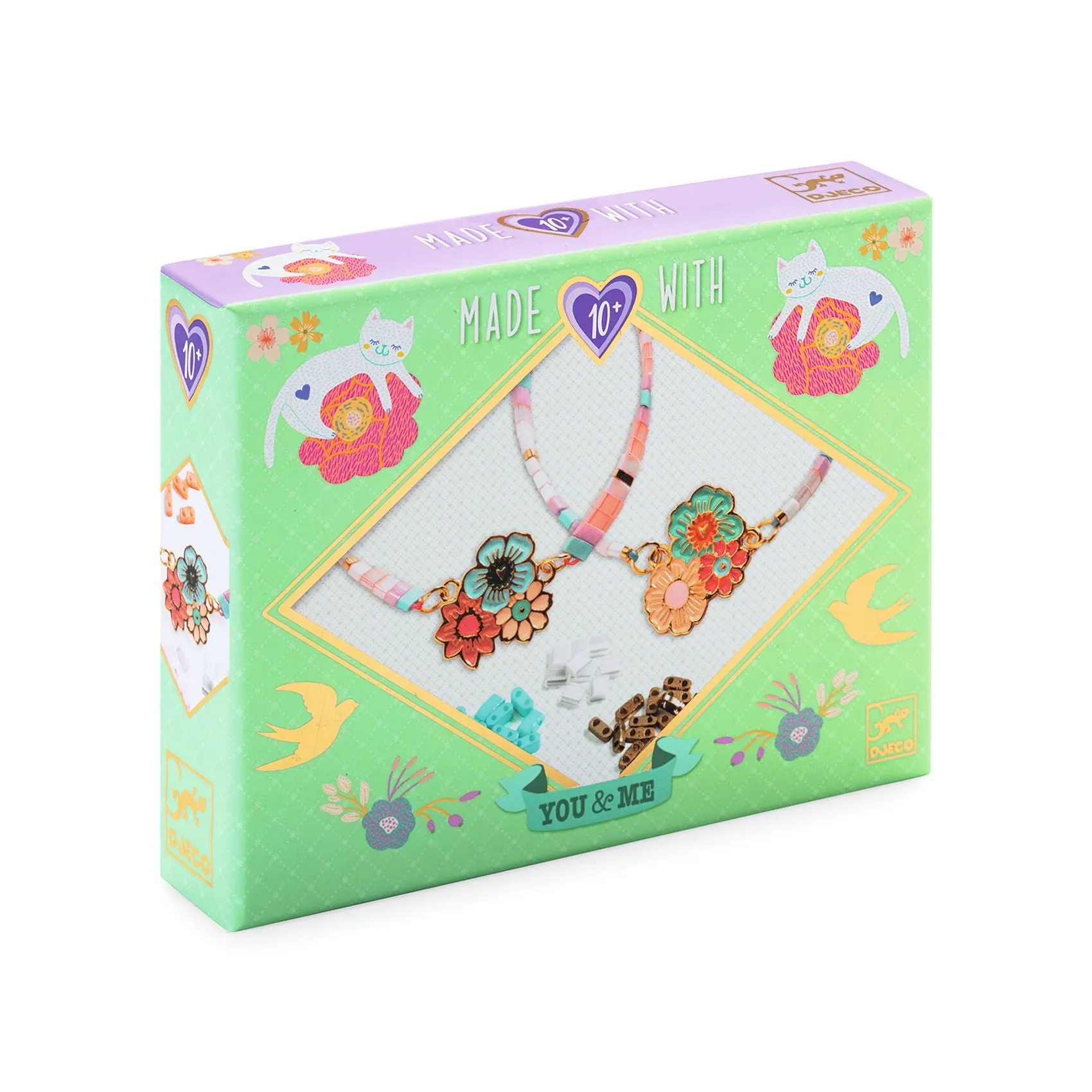 Djeco You & Me Beads & Jewellery Craft – Tila And Flowers