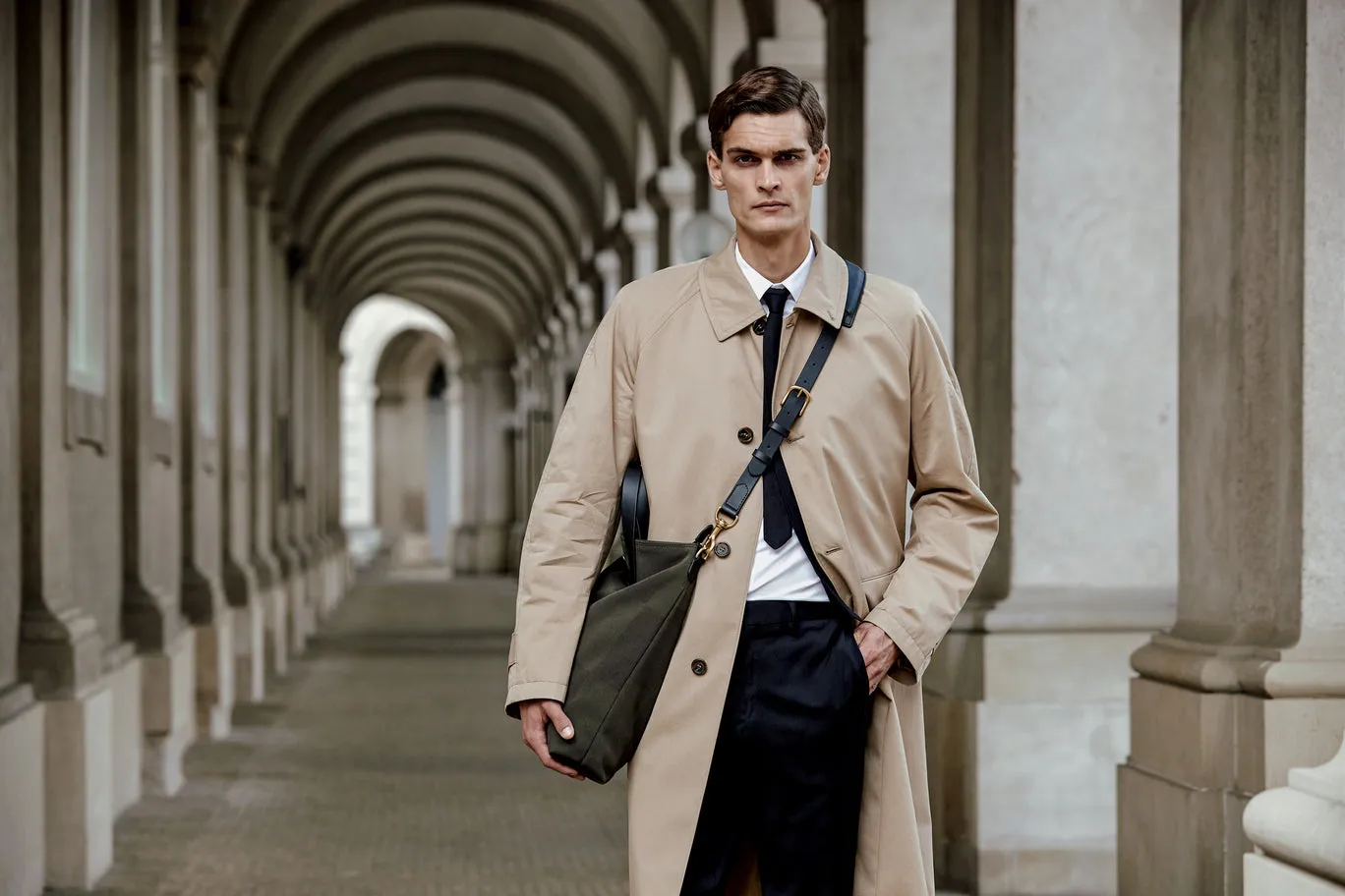 Envy Hold - Shopper - Army/Cuoio