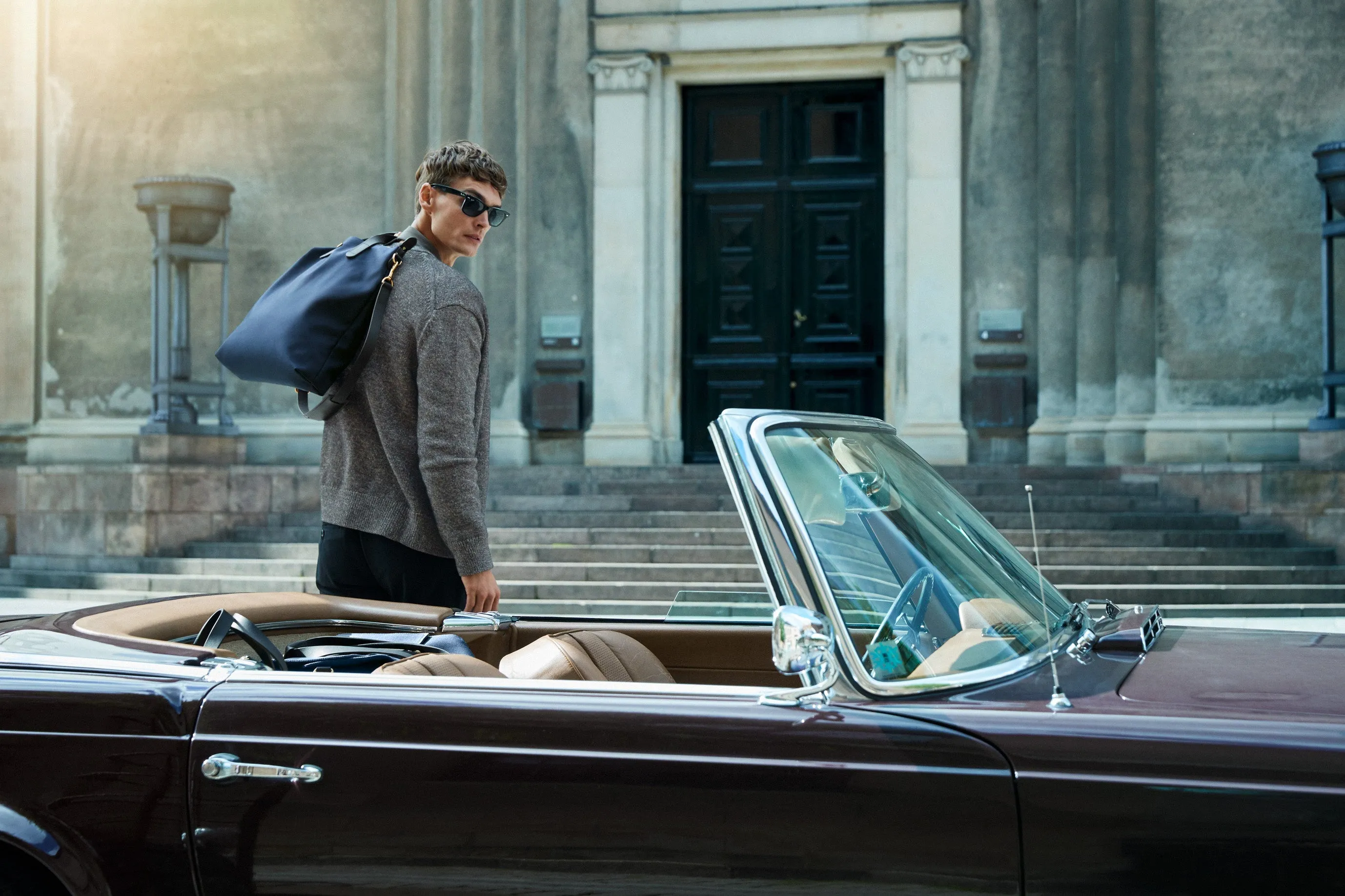 Envy Hold - Shopper - Army/Cuoio