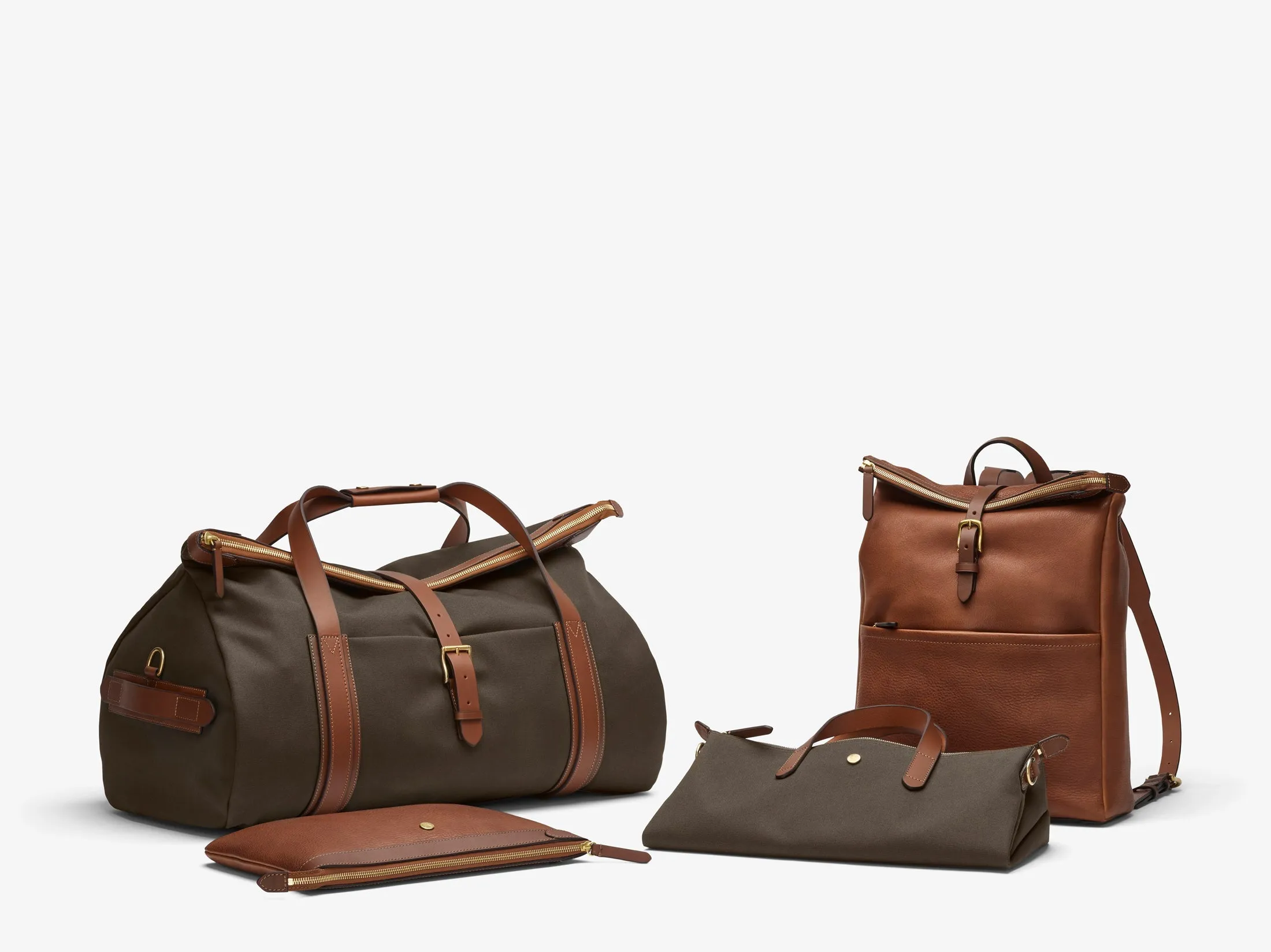 Envy Hold - Shopper - Army/Cuoio