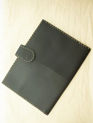Handcrafted Leather Utility Folder with Hand Stitch Detail