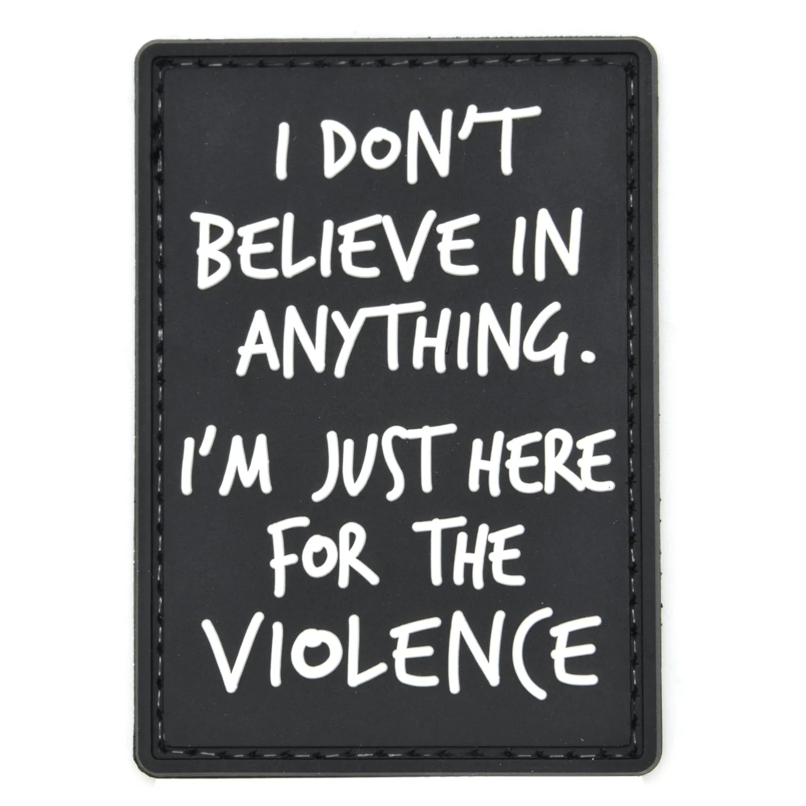 I'm Just Here for the Violence Patch Black