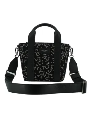 Jimmy Choo Artwork Printed Patent Leather Tote Bag