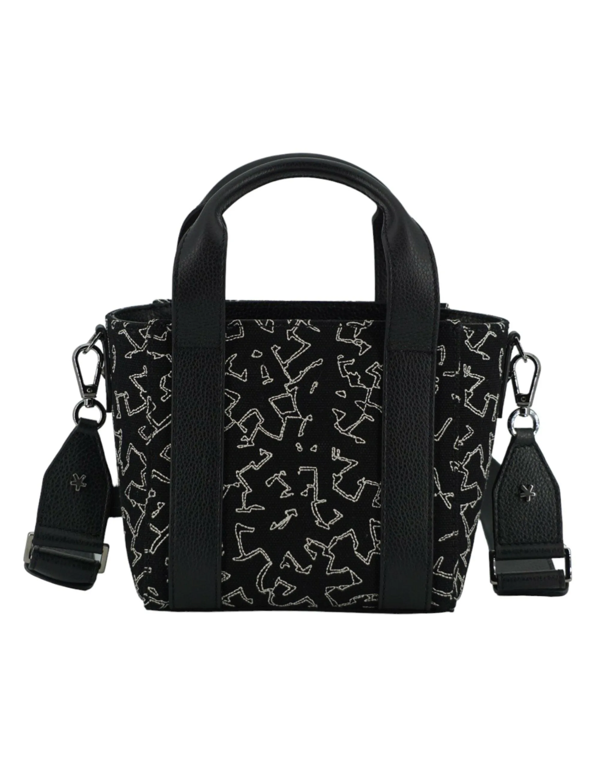 Jimmy Choo Artwork Printed Patent Leather Tote Bag