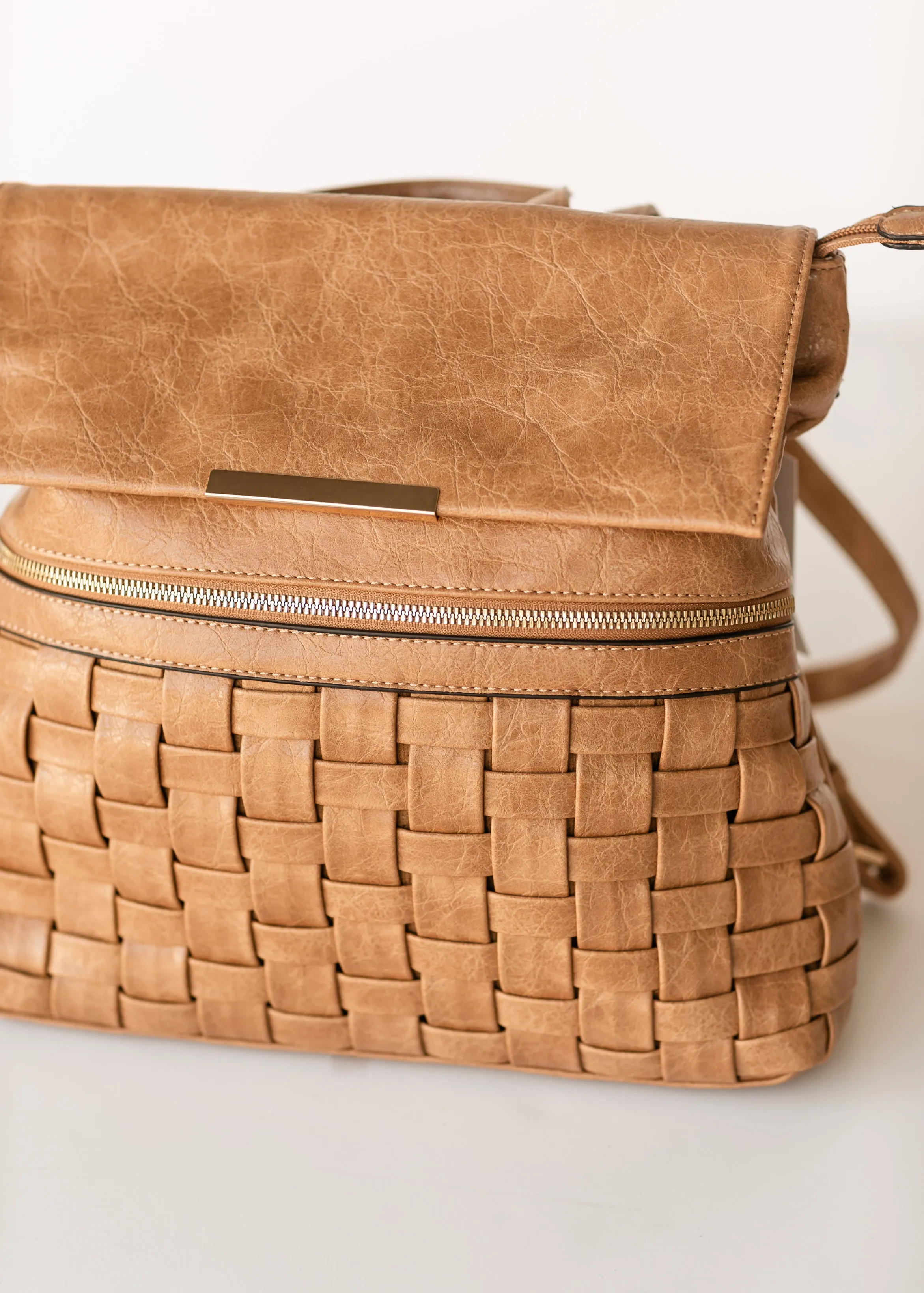 Large Woven Convertible Backpack