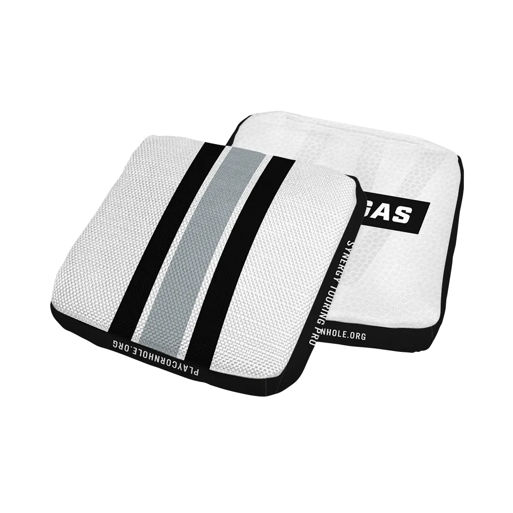 Las Vegas Football Gameday Stripes Synergy Edge Cornhole Bags