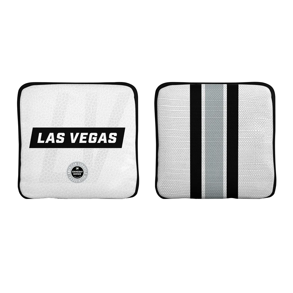 Las Vegas Football Gameday Stripes Synergy Edge Cornhole Bags