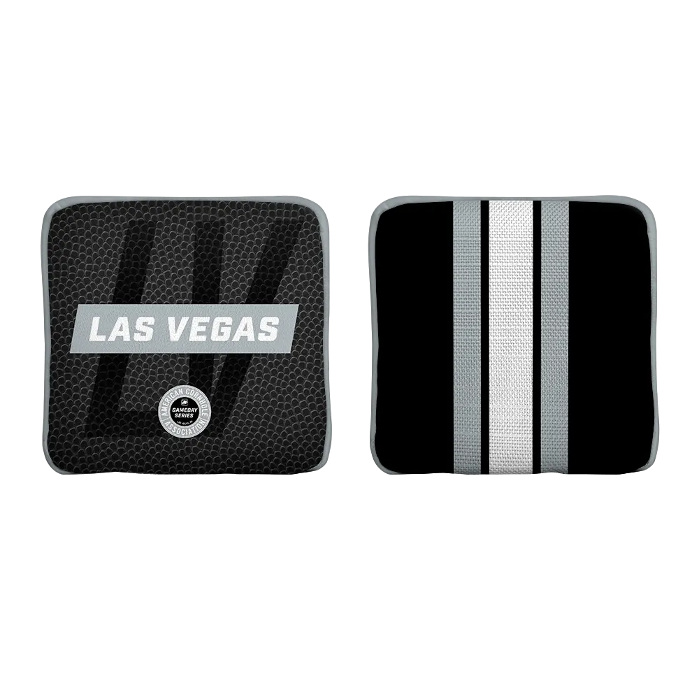 Las Vegas Football Gameday Stripes Synergy Edge Cornhole Bags