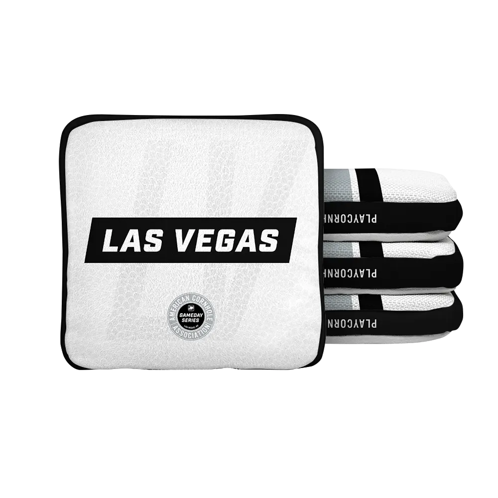 Las Vegas Football Gameday Stripes Synergy Edge Cornhole Bags