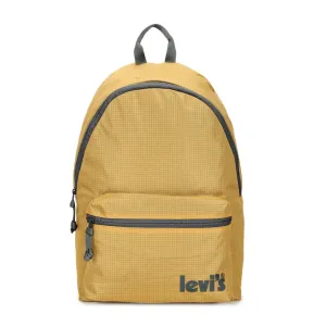 Men's Mustard Yellow Solid Backpack