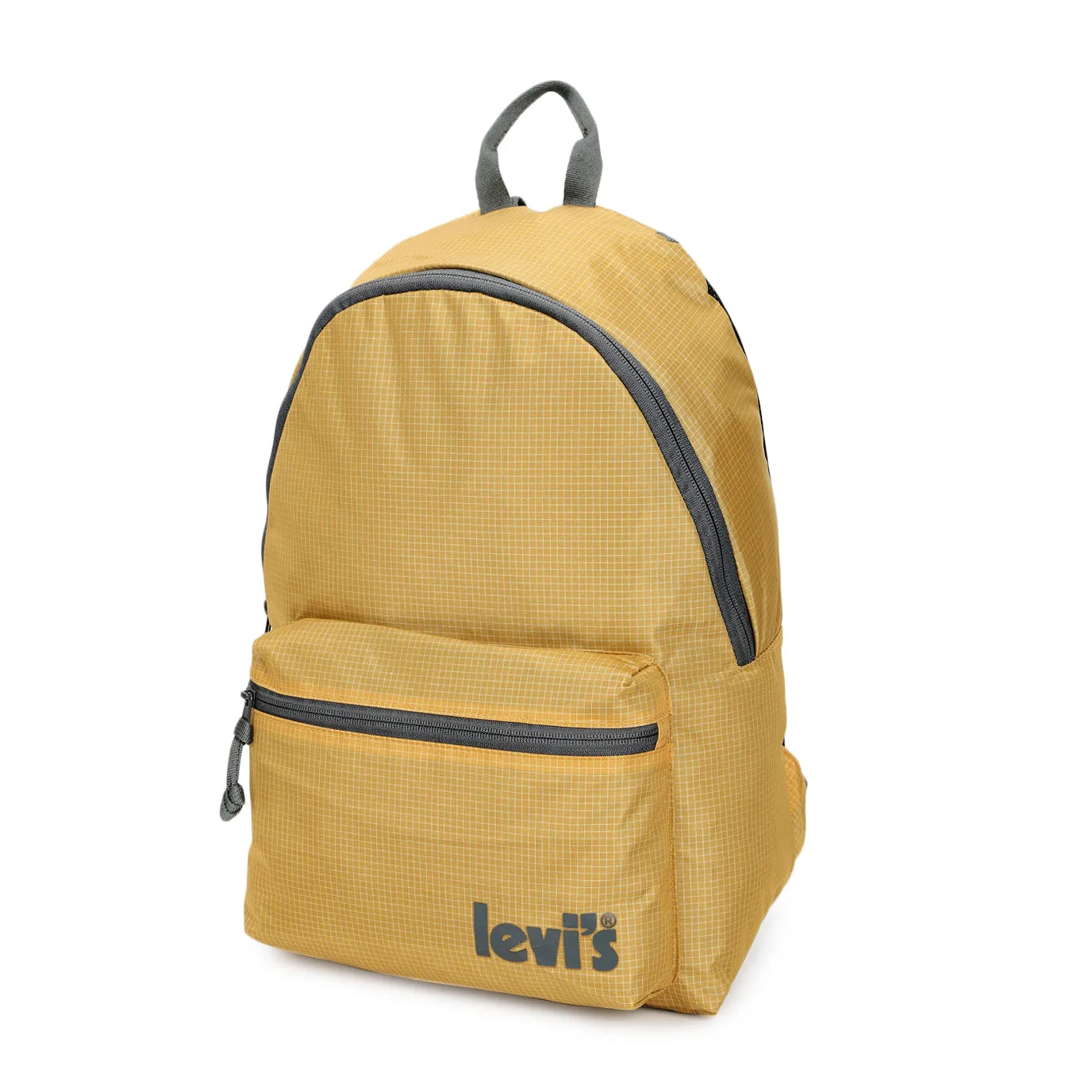 Men's Mustard Yellow Solid Backpack