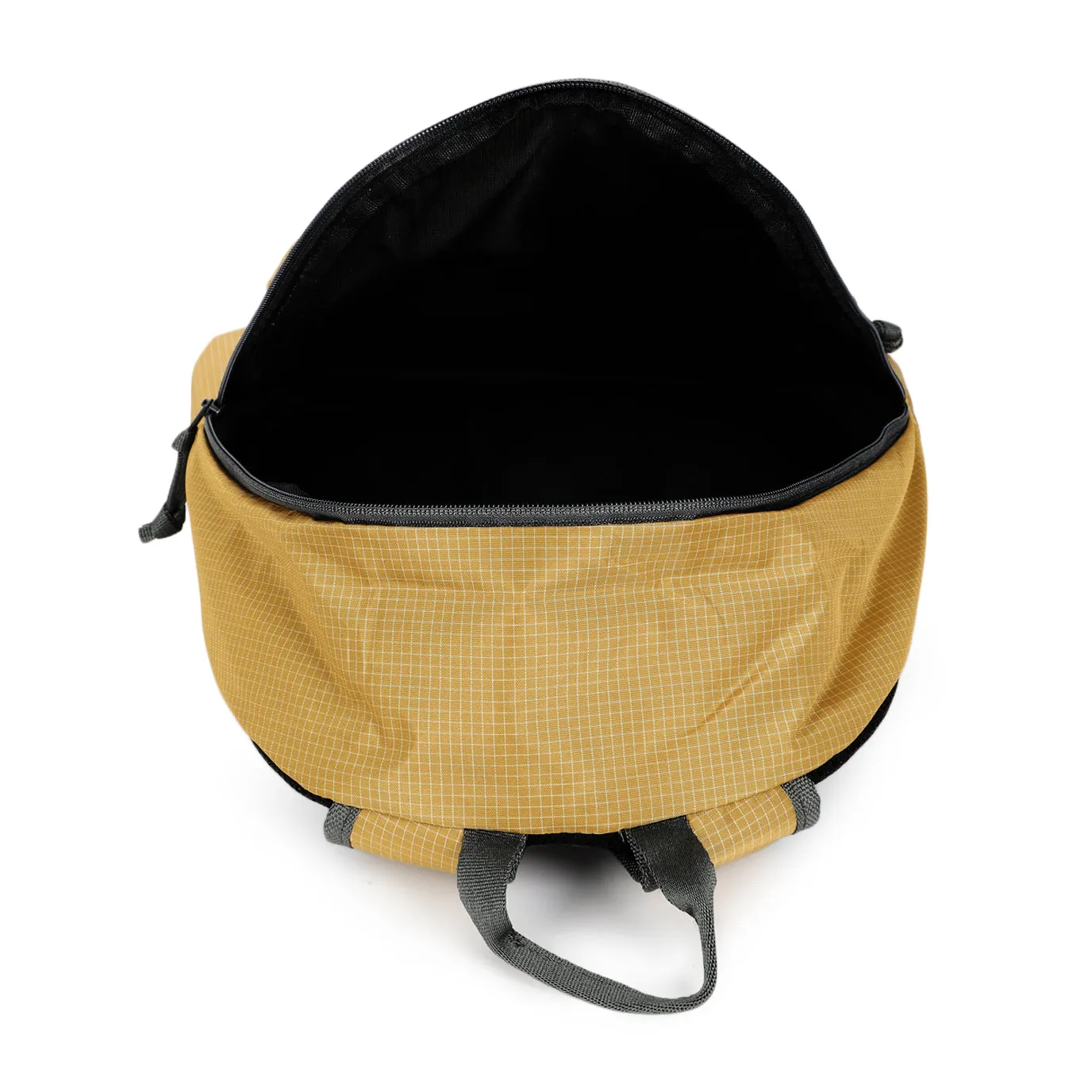 Men's Mustard Yellow Solid Backpack