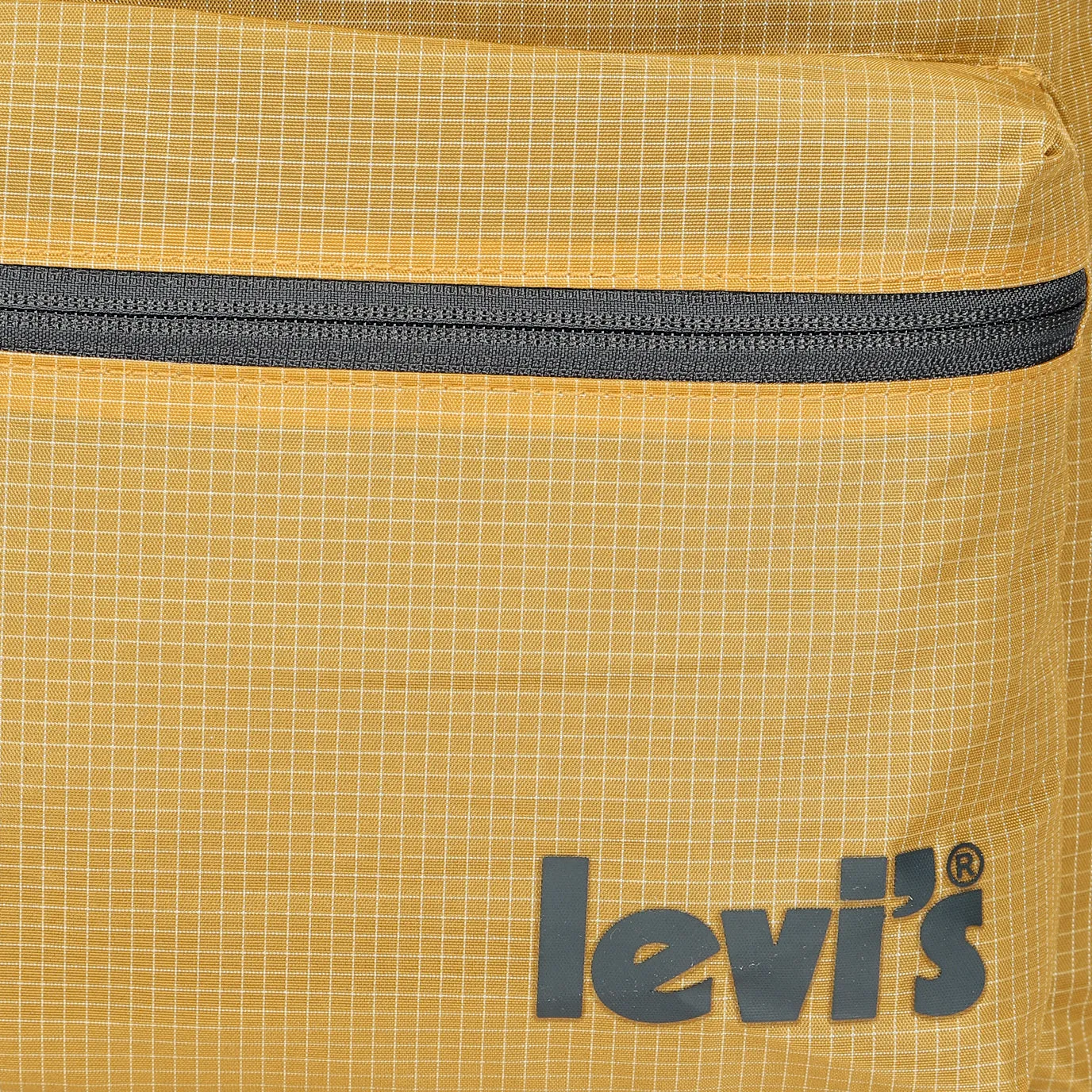 Men's Mustard Yellow Solid Backpack