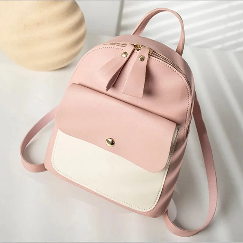 Mini Multi-Function Teen Women's Backpack