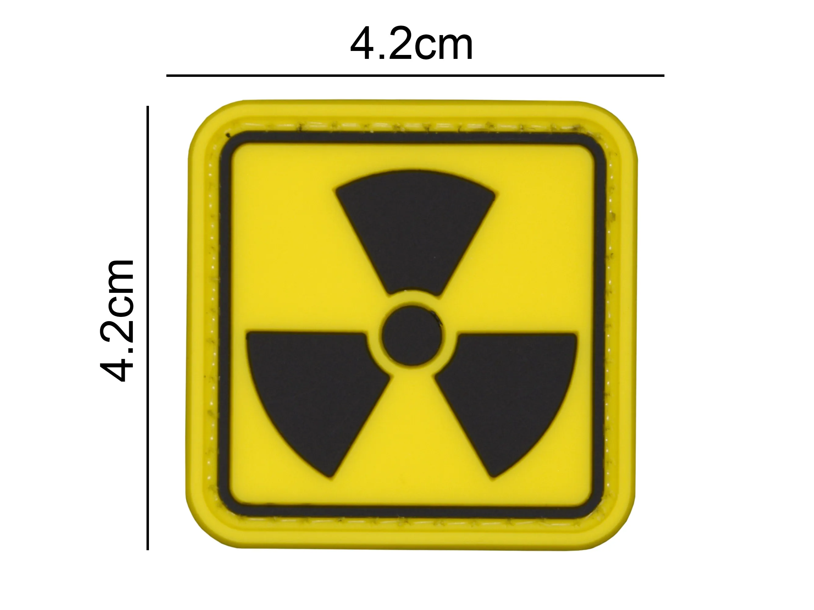 Radioactive Symbol Patch Yellow/Black