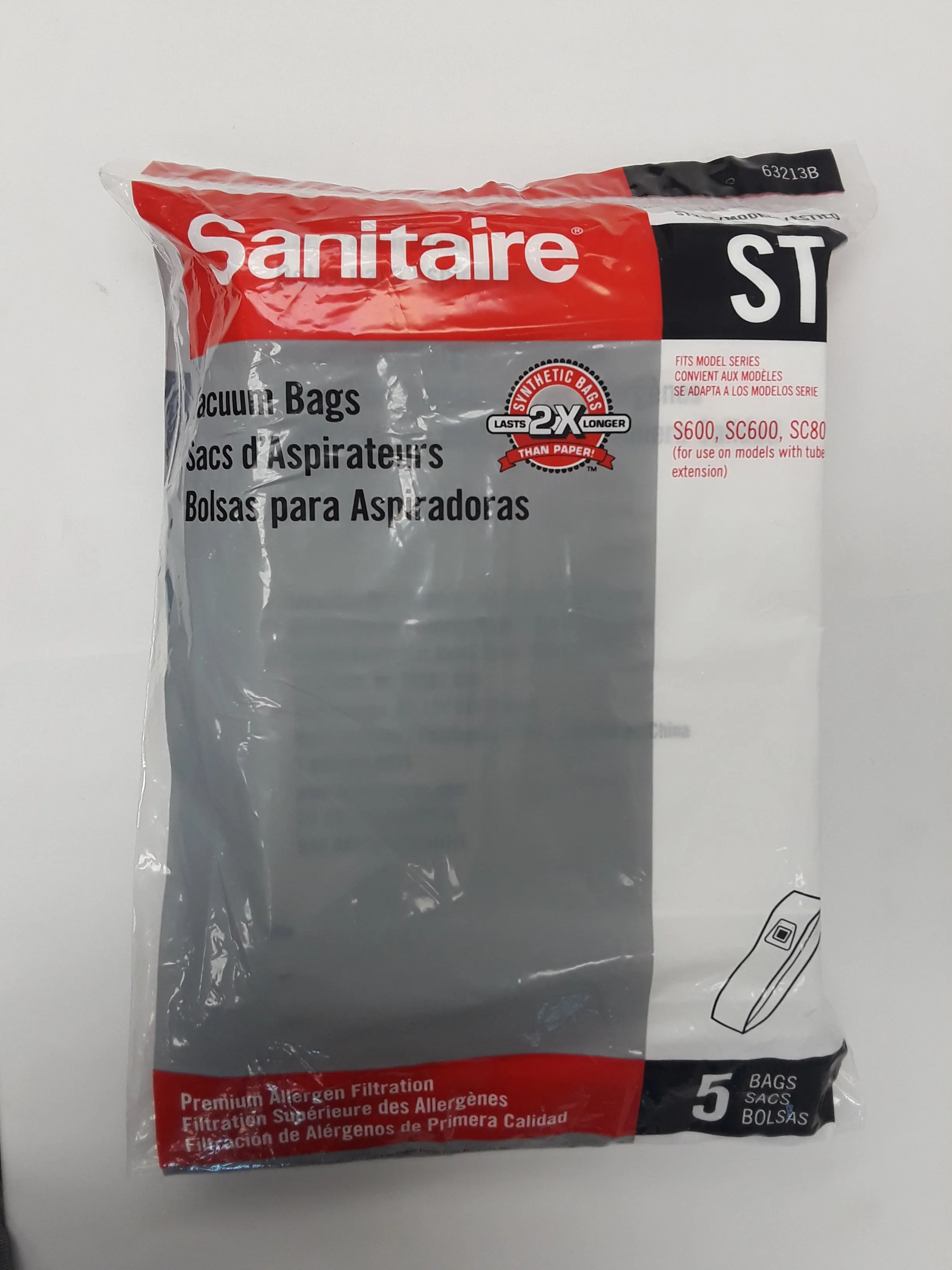 Sanitaire Style ST Vacuum Bags (5-Pack) [63213B10]