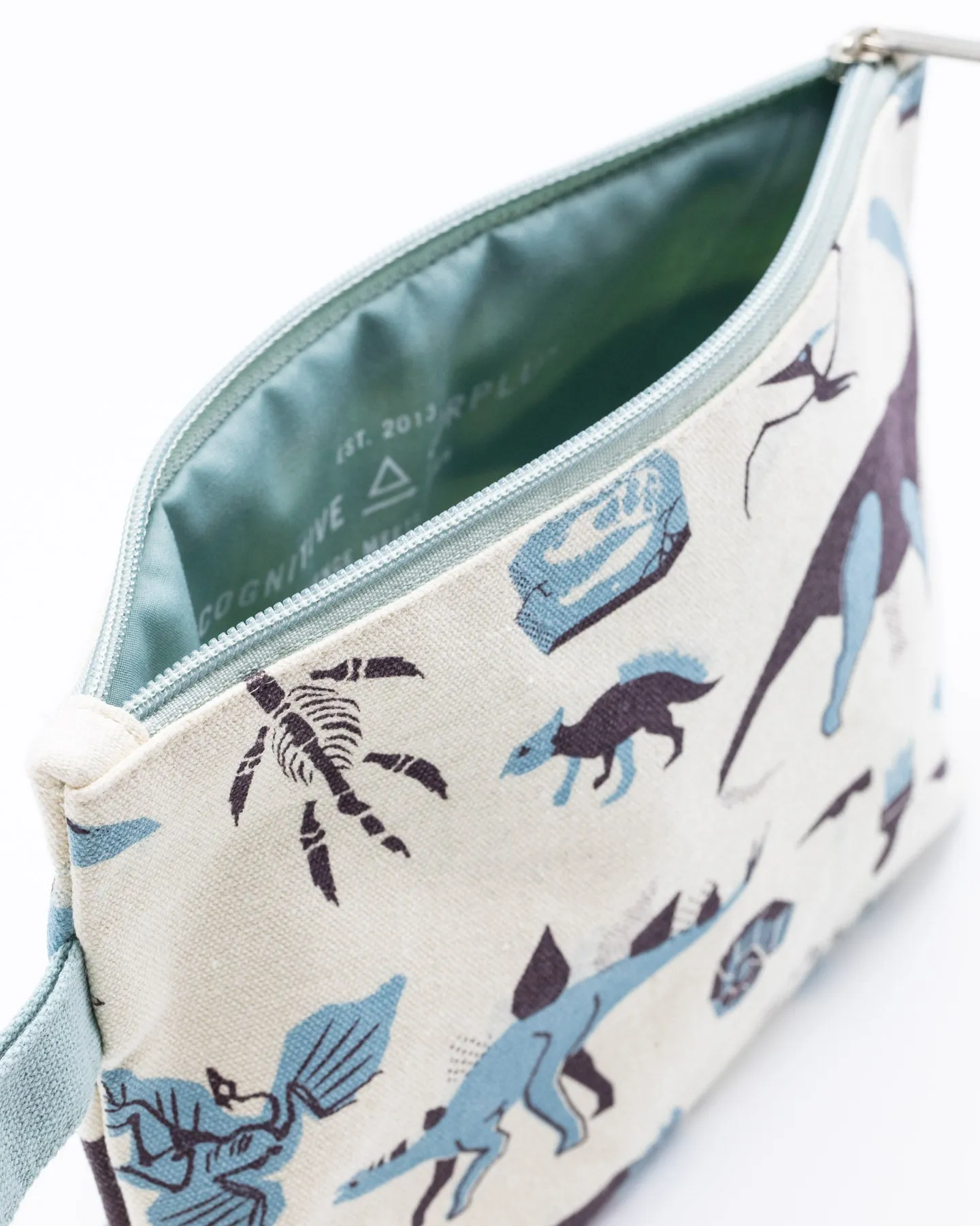 SECONDS: Retro Paleontology Pencil Bag