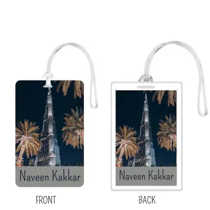 Set of 5 - Dubai Design - Luggage Tags