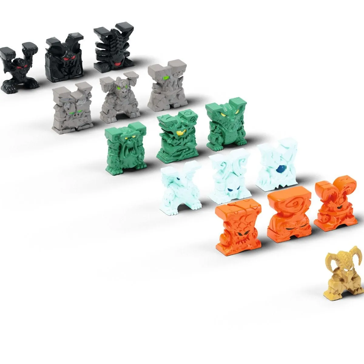 Shadow Ice Robot   4 Mini Creature Blind Bags
