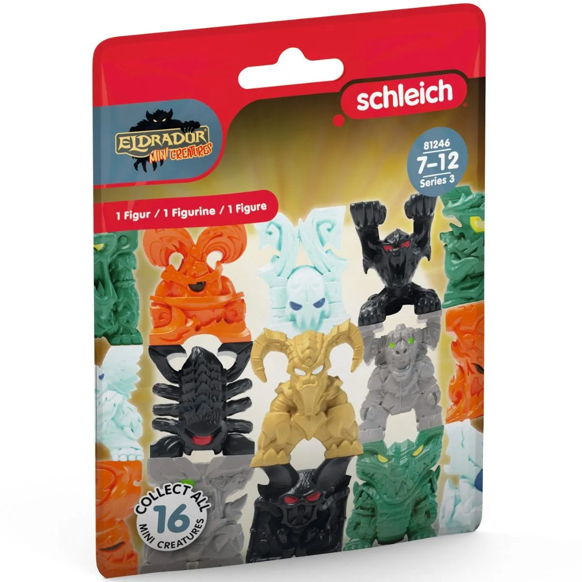 Shadow Ice Robot   4 Mini Creature Blind Bags