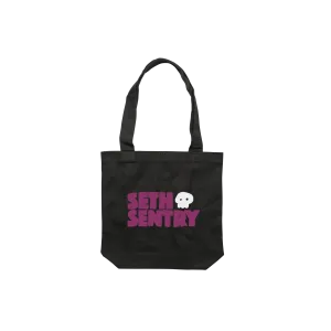 Skull Logo / Black Tote