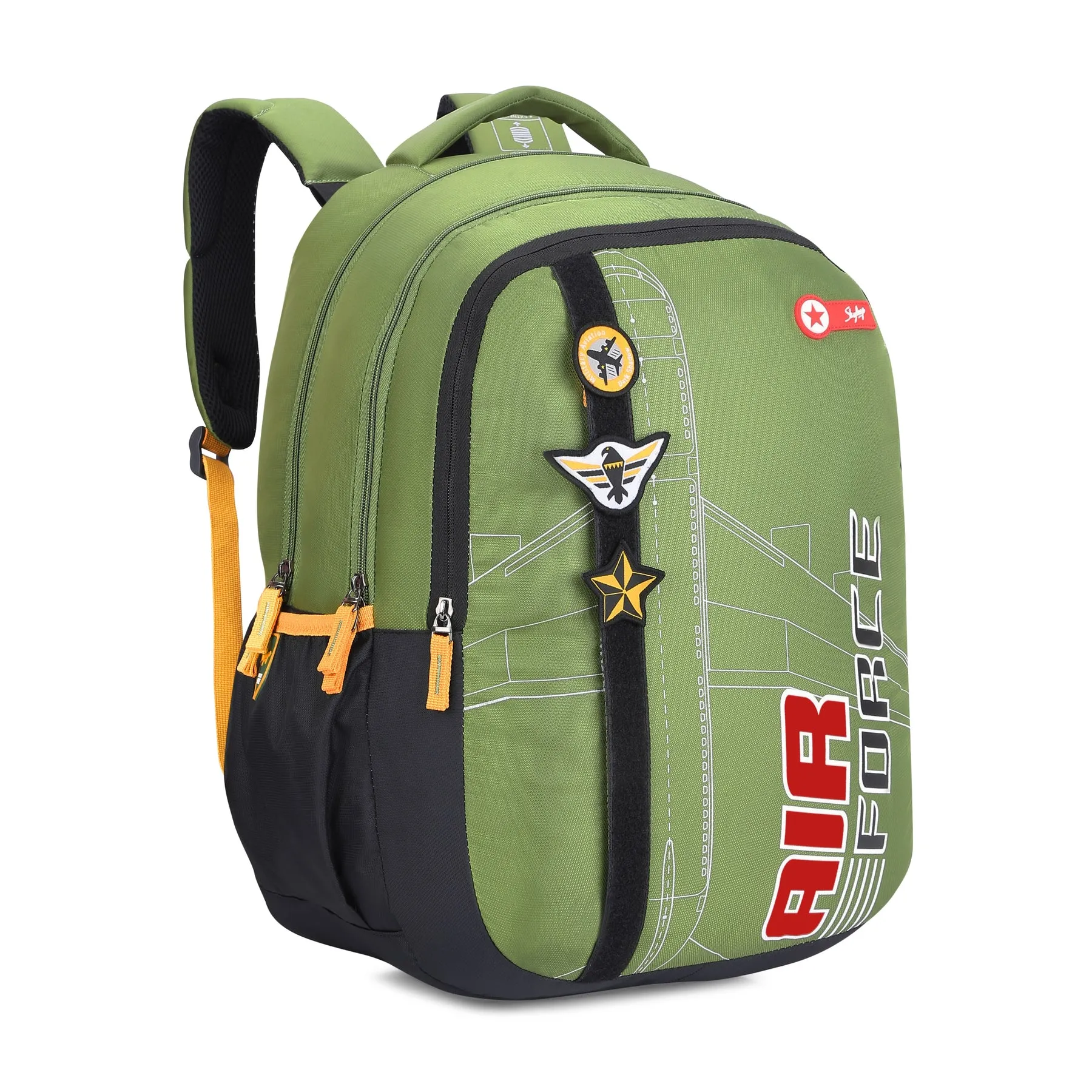 Skybags Maze Pro (Green Black)