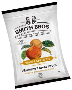 Smith Brothers Warm Apple Pie Cough Drops Bags